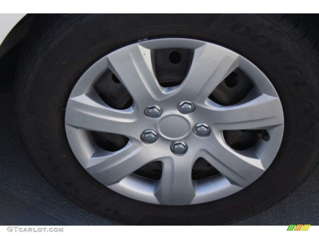 2012 Altima 2.5 S - Winter Frost White / Charcoal photo #6