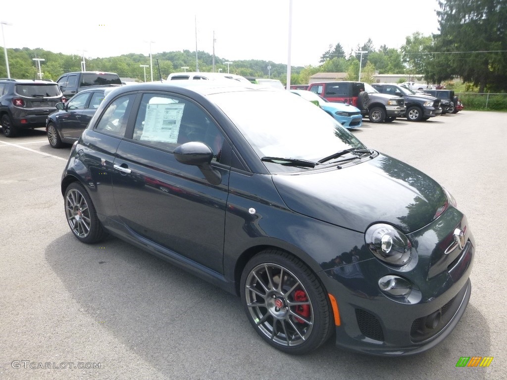 Metallo Gray 2018 Fiat 500 Abarth Exterior Photo #128806503