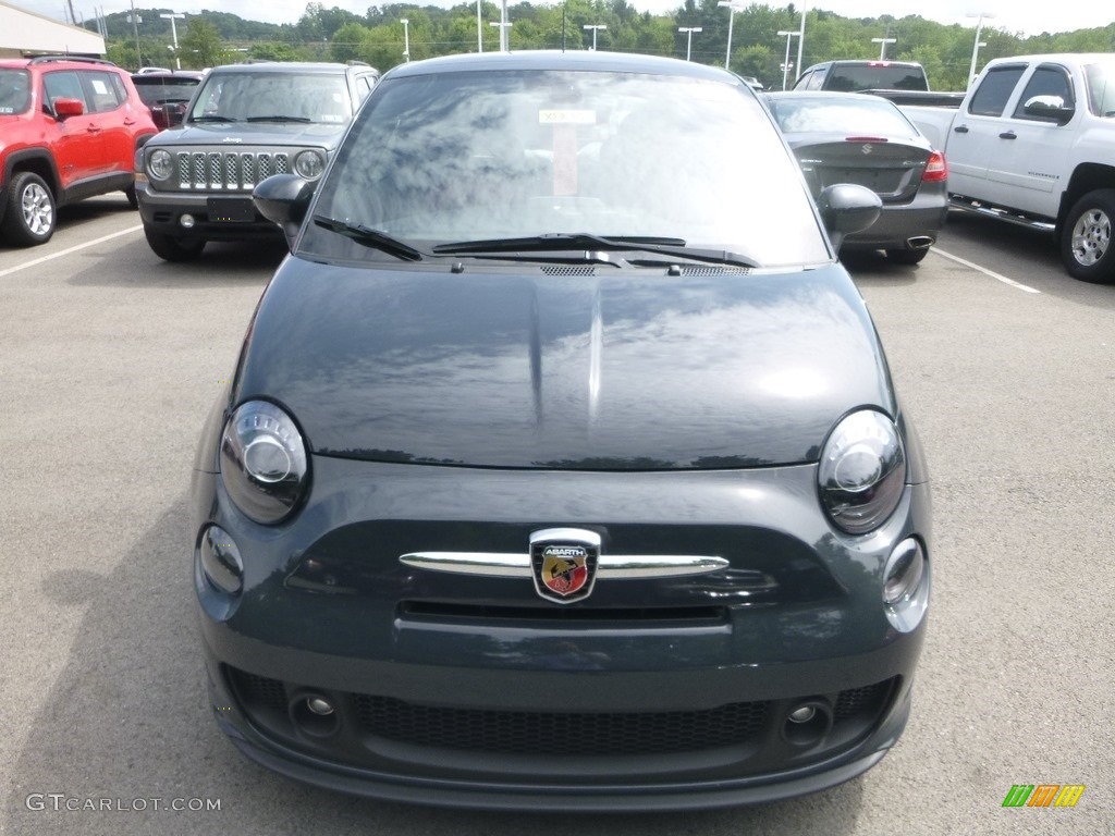 2018 500 Abarth - Metallo Gray / Nero/Rosso (Black/Red) photo #8