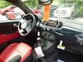 Nero/Rosso (Black/Red) Dashboard Photo for 2018 Fiat 500 #128806596