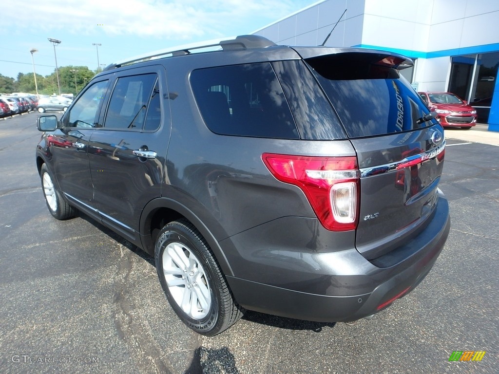 2015 Explorer XLT 4WD - Magnetic / Charcoal Black photo #4