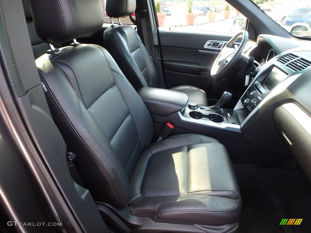 2015 Explorer XLT 4WD - Magnetic / Charcoal Black photo #15