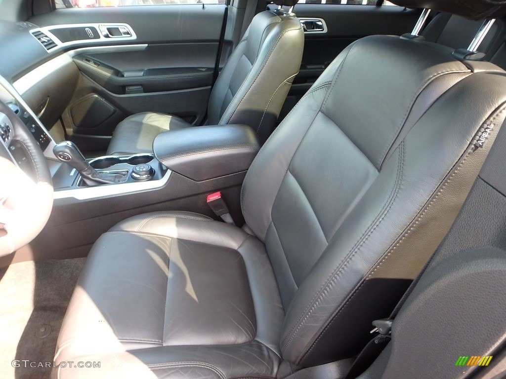 2015 Explorer XLT 4WD - Magnetic / Charcoal Black photo #22