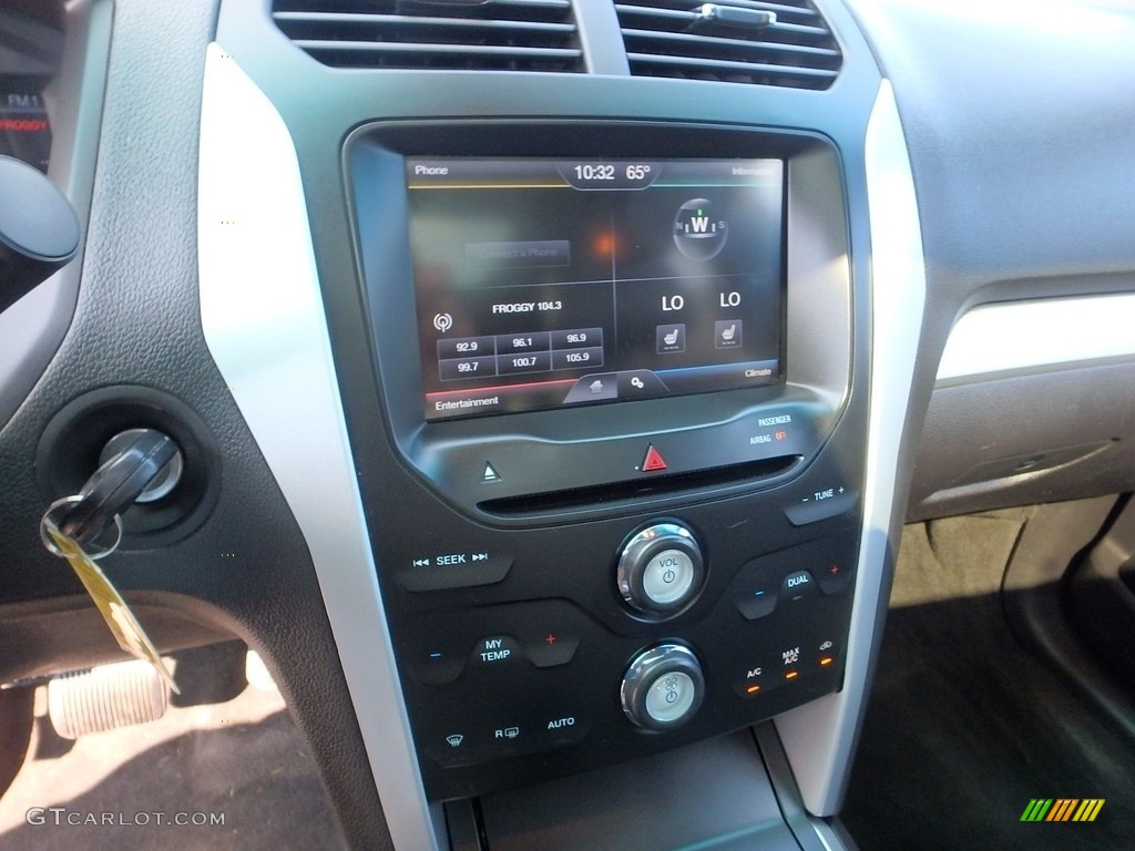 2015 Explorer XLT 4WD - Magnetic / Charcoal Black photo #27