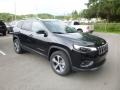 2019 Diamond Black Crystal Pearl Jeep Cherokee Limited 4x4  photo #7