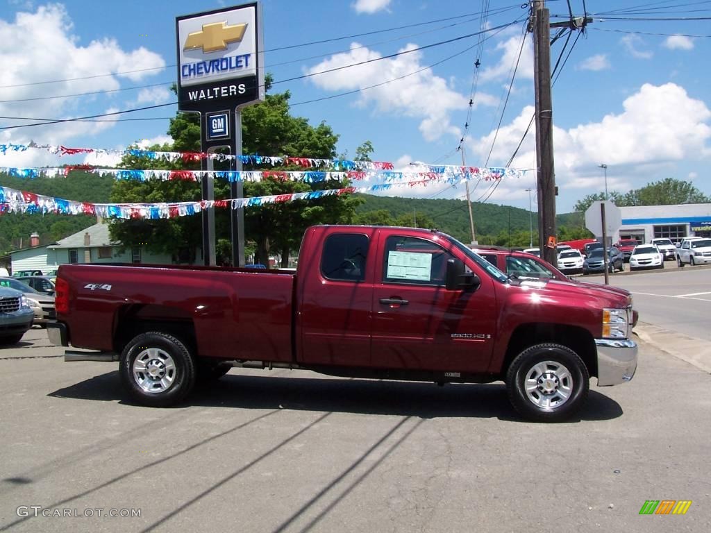 Deep Ruby Metallic Chevrolet Silverado 2500HD