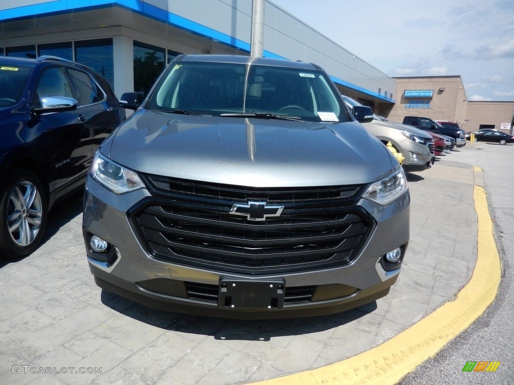 2018 Traverse LT AWD - Satin Steel Metallic / Jet Black photo #2