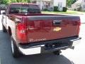 2009 Deep Ruby Metallic Chevrolet Silverado 2500HD LT Extended Cab 4x4  photo #6