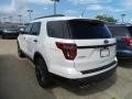 2018 White Platinum Ford Explorer Sport 4WD  photo #3