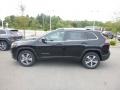 2019 Diamond Black Crystal Pearl Jeep Cherokee Limited 4x4  photo #2