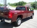 2009 Deep Ruby Metallic Chevrolet Silverado 2500HD LT Extended Cab 4x4  photo #9