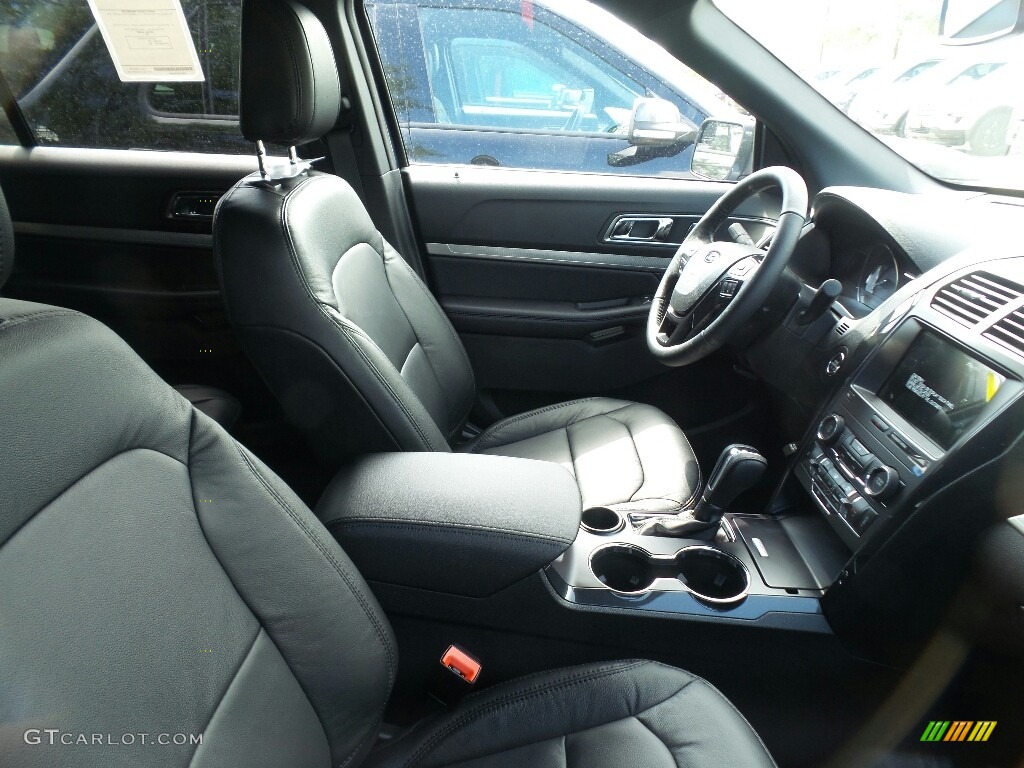 2018 Explorer XLT - Blue Metallic / Ebony Black photo #4