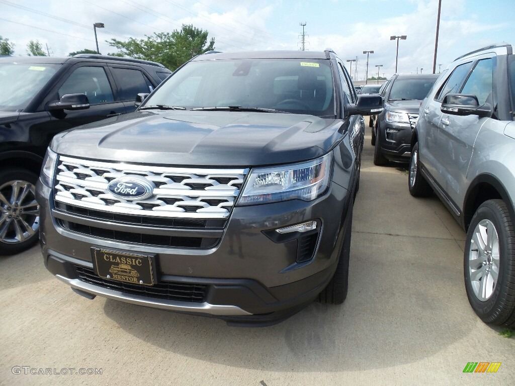 2018 Explorer XLT 4WD - Magnetic Metallic / Ebony Black photo #1