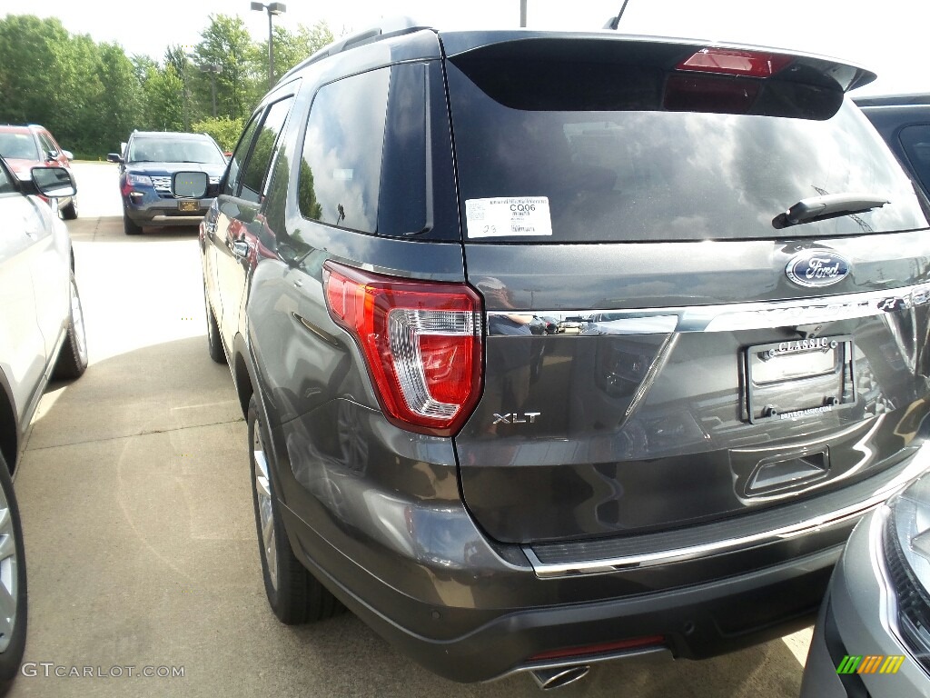 2018 Explorer XLT 4WD - Magnetic Metallic / Ebony Black photo #3