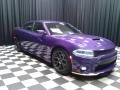 2018 Plum Crazy Pearl Dodge Charger R/T Scat Pack  photo #4