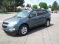 2009 Silver Moss Metallic Chevrolet Traverse LS AWD  photo #2