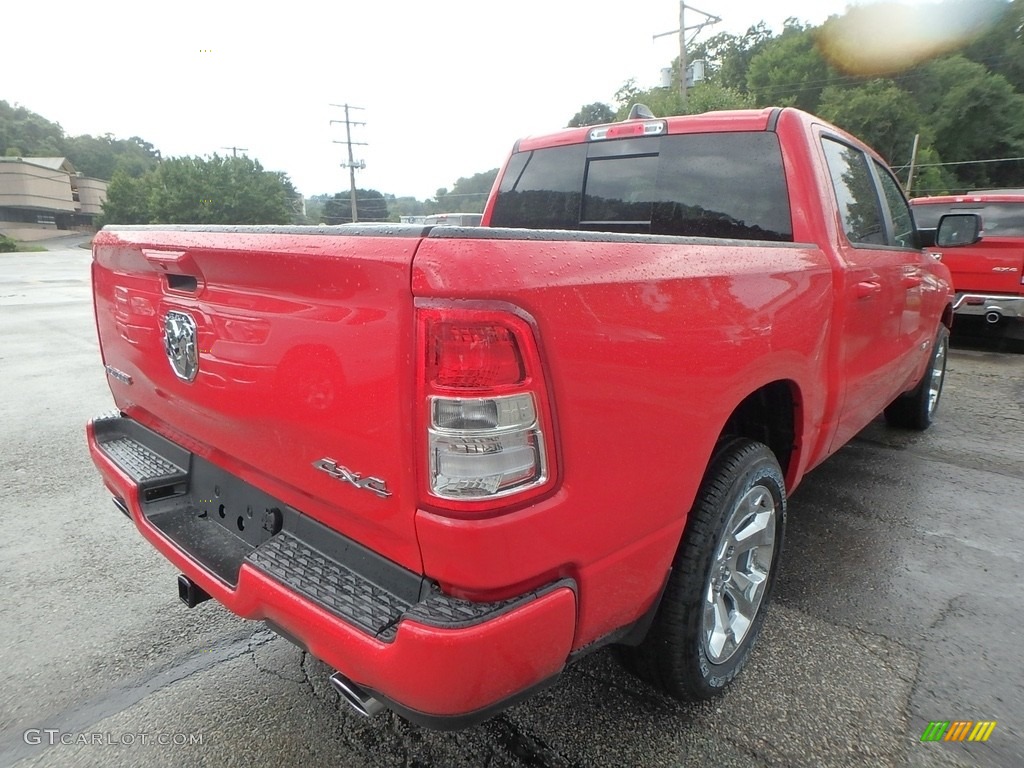2019 1500 Big Horn Crew Cab 4x4 - Flame Red / Black photo #5