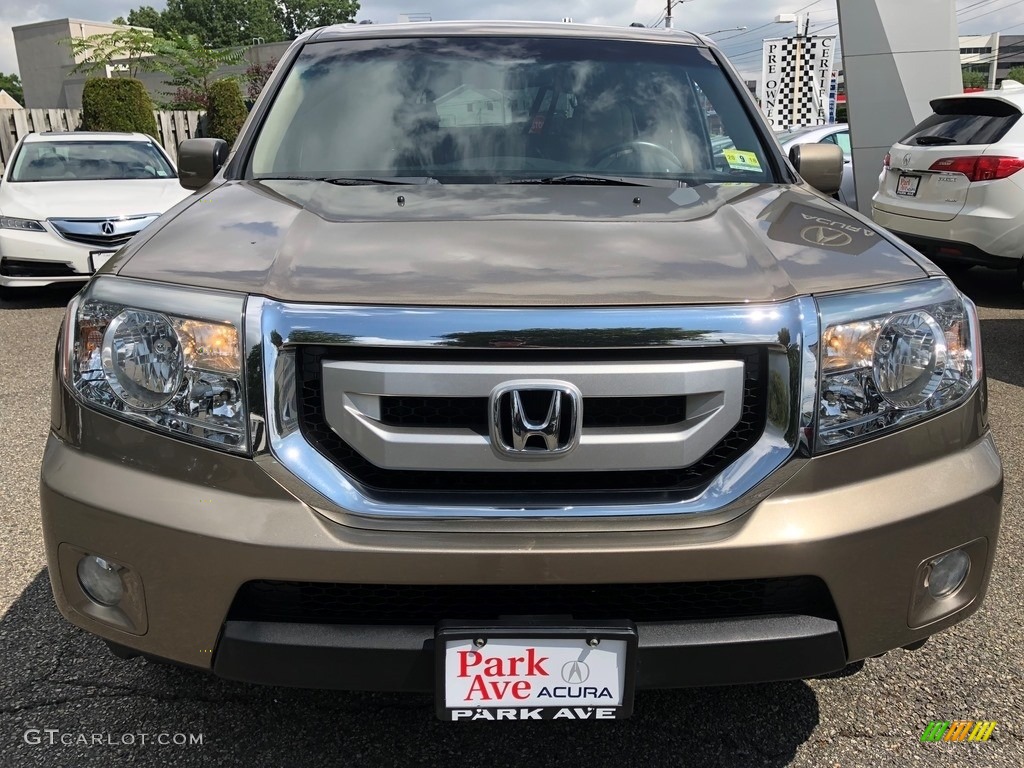 2011 Pilot EX-L 4WD - Mocha Metallic / Beige photo #2