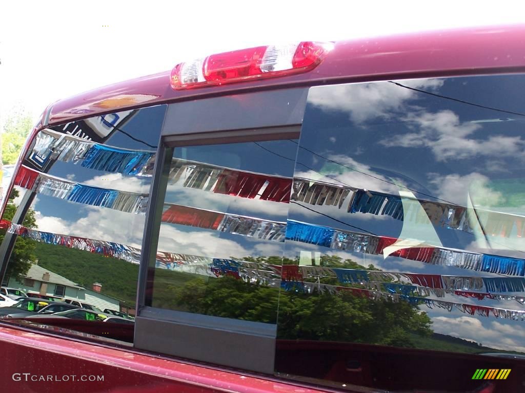 2009 Silverado 2500HD LT Extended Cab 4x4 - Deep Ruby Metallic / Ebony photo #24