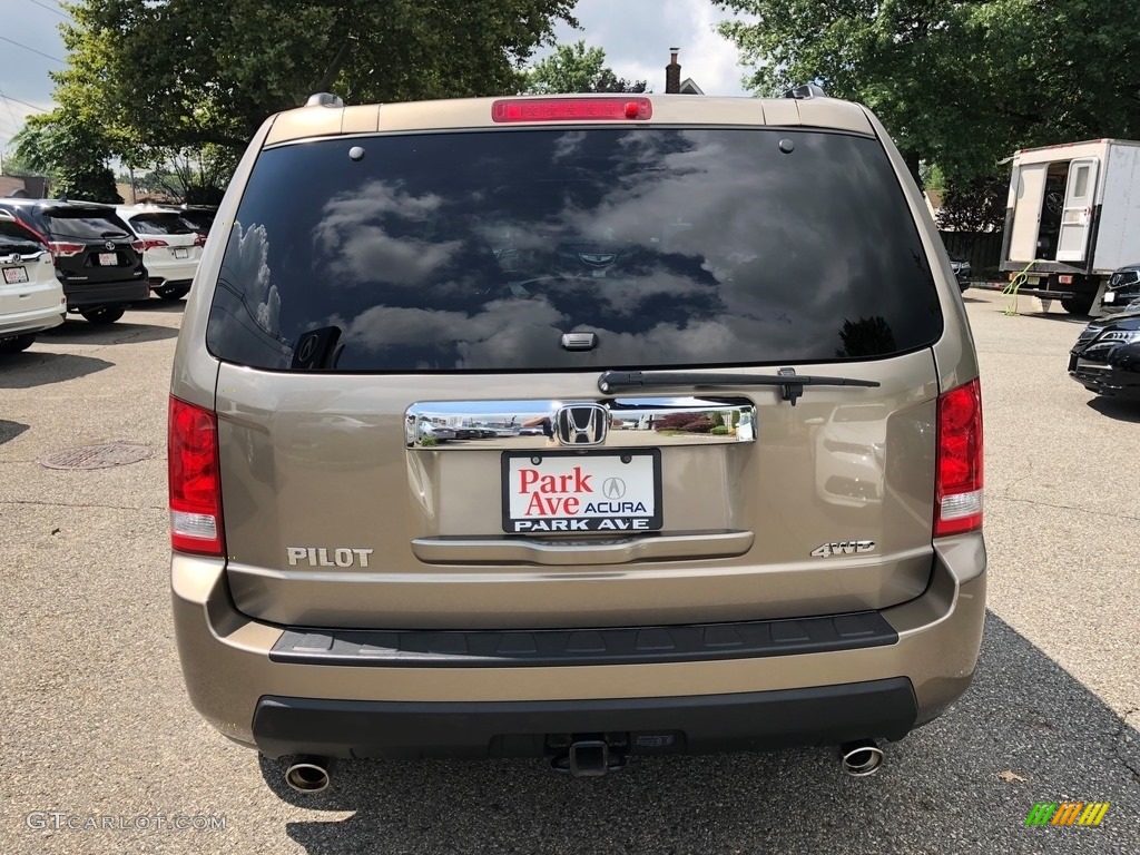 2011 Pilot EX-L 4WD - Mocha Metallic / Beige photo #5