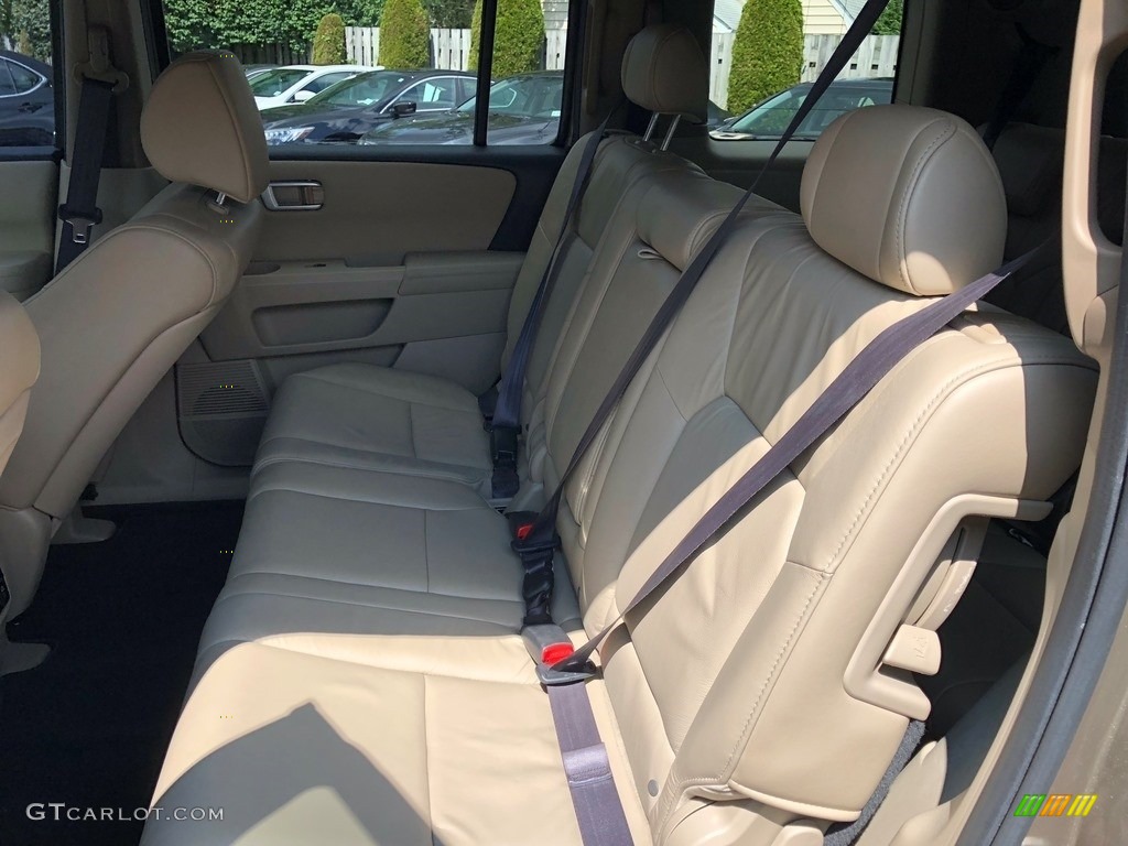 2011 Pilot EX-L 4WD - Mocha Metallic / Beige photo #20