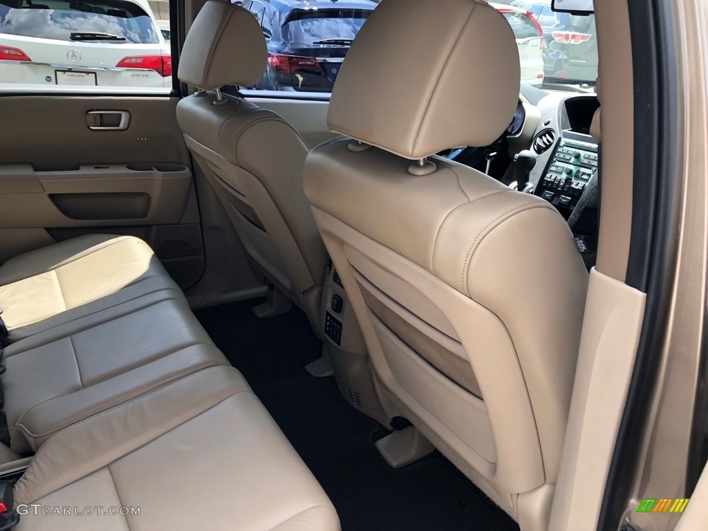 2011 Pilot EX-L 4WD - Mocha Metallic / Beige photo #27