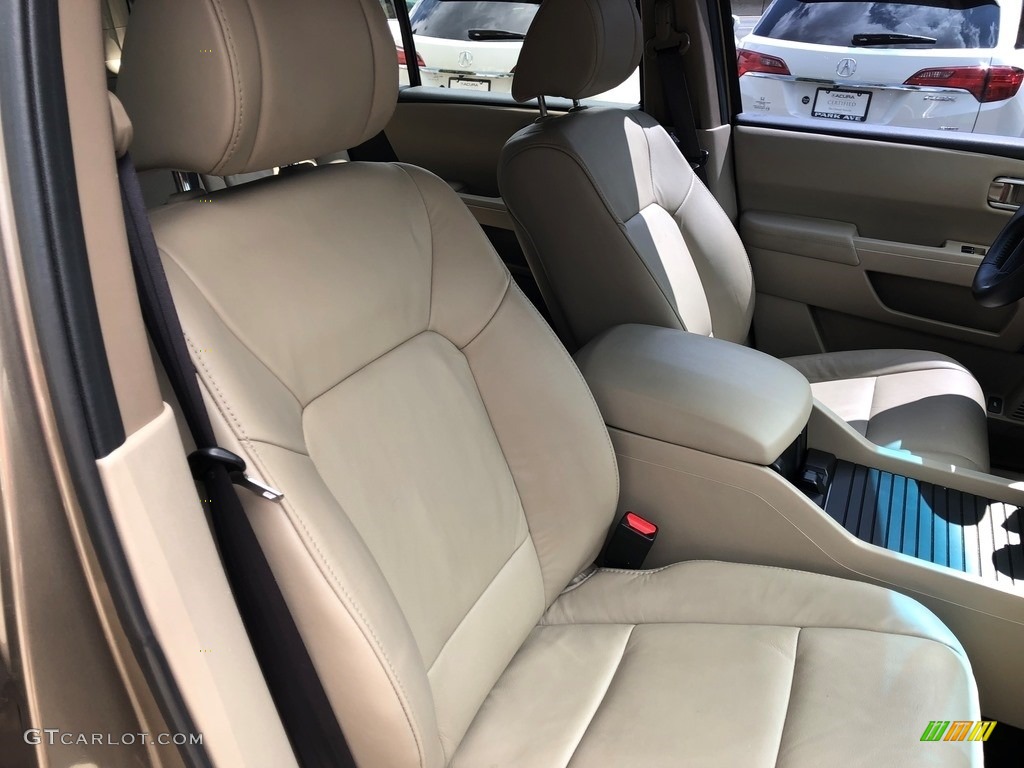 2011 Pilot EX-L 4WD - Mocha Metallic / Beige photo #30