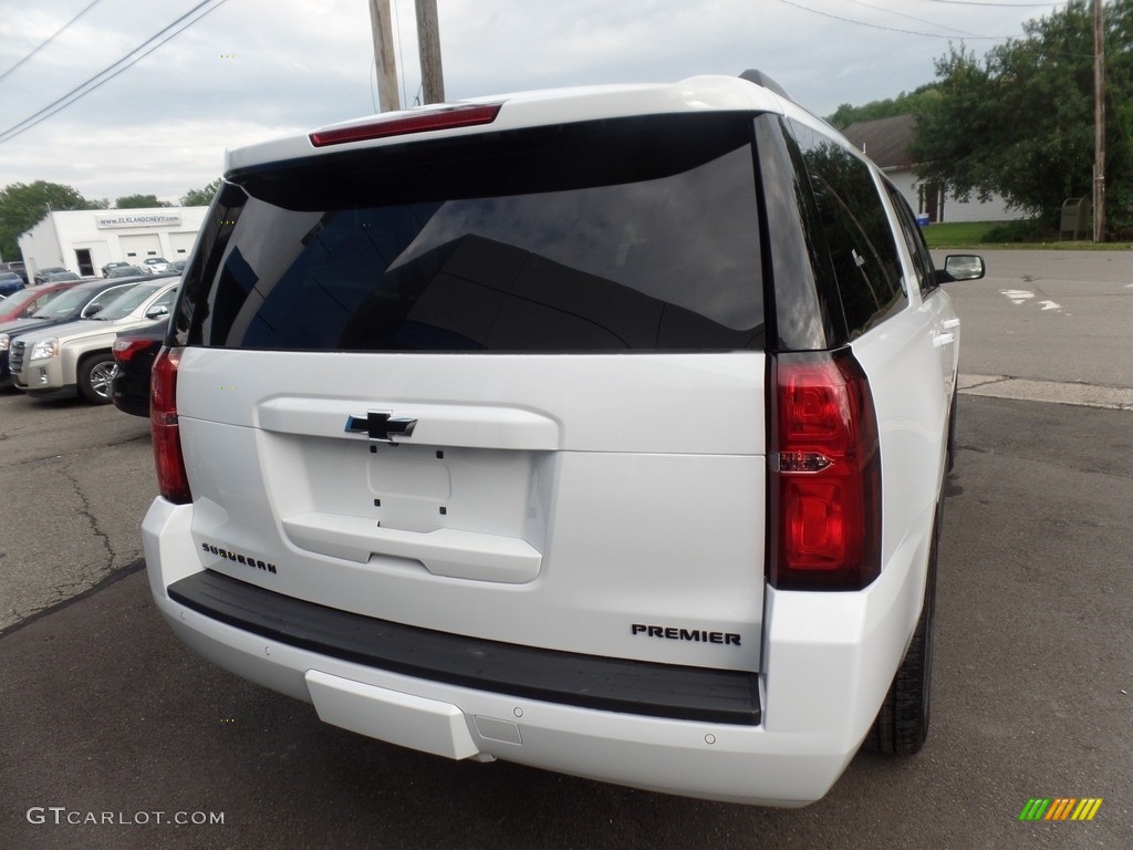 2019 Suburban Premier 4WD - Summit White / Cocoa/Dune photo #8