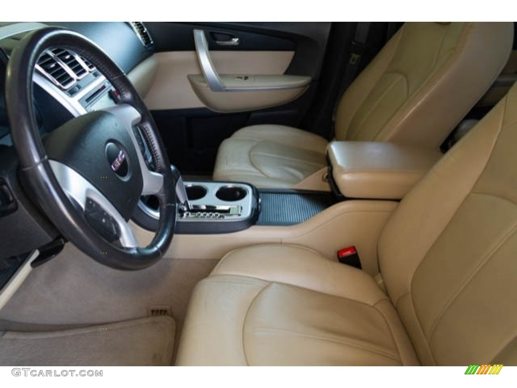 2011 Acadia SLT - White Diamond Tintcoat / Cashmere photo #3