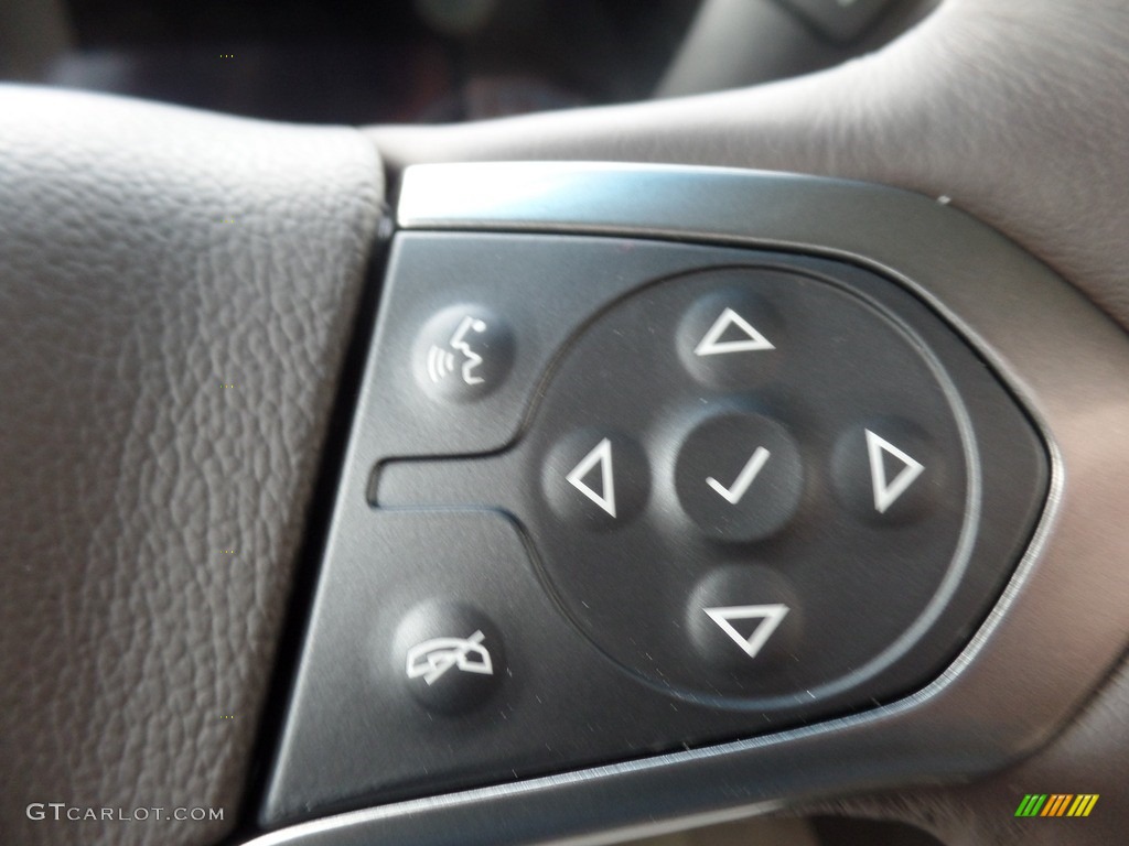 2019 Chevrolet Suburban Premier 4WD Cocoa/Dune Steering Wheel Photo #128816570