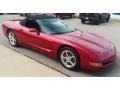 2001 Magnetic Red II Metallic Chevrolet Corvette Convertible  photo #3