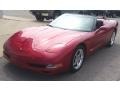 Magnetic Red II Metallic - Corvette Convertible Photo No. 7