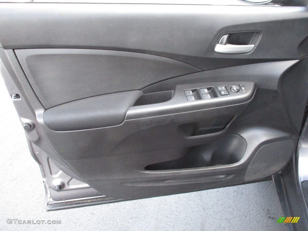 2015 CR-V LX AWD - Modern Steel Metallic / Gray photo #9