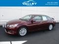 Basque Red Pearl II 2014 Honda Accord EX-L Sedan