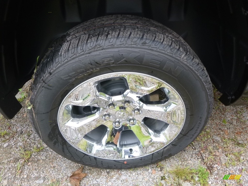 2019 1500 Big Horn Crew Cab 4x4 - Black Forest Green Pearl / Black/Light Frost Beige photo #6