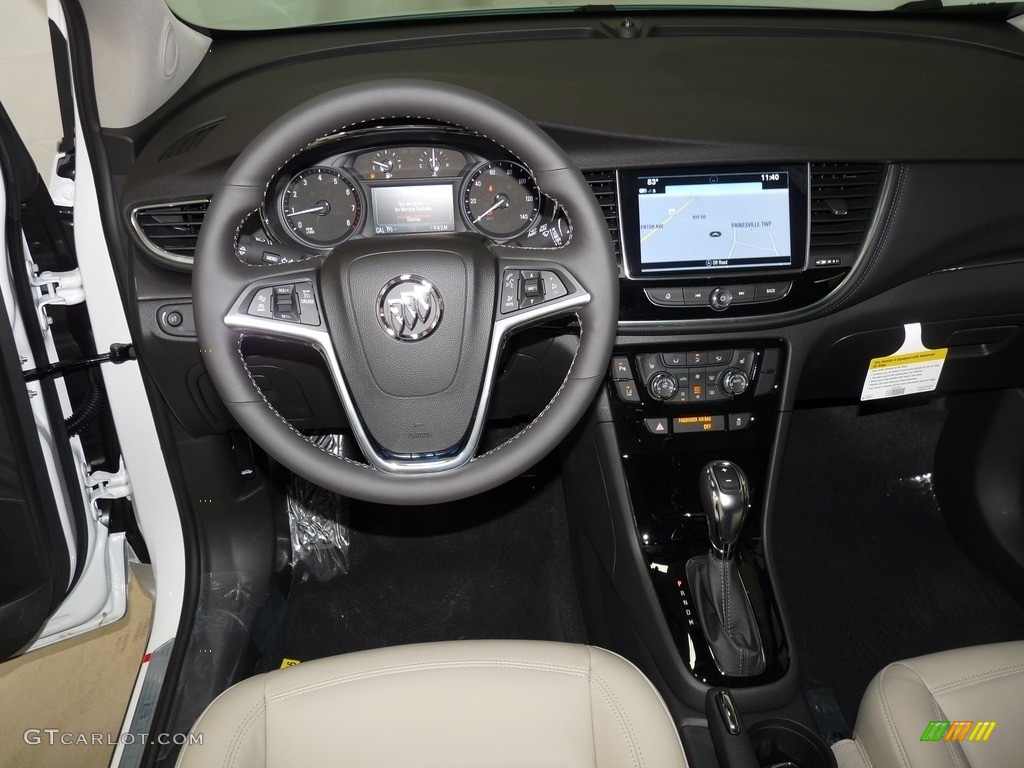 2019 Buick Encore Essence AWD Shale Dashboard Photo #128820614