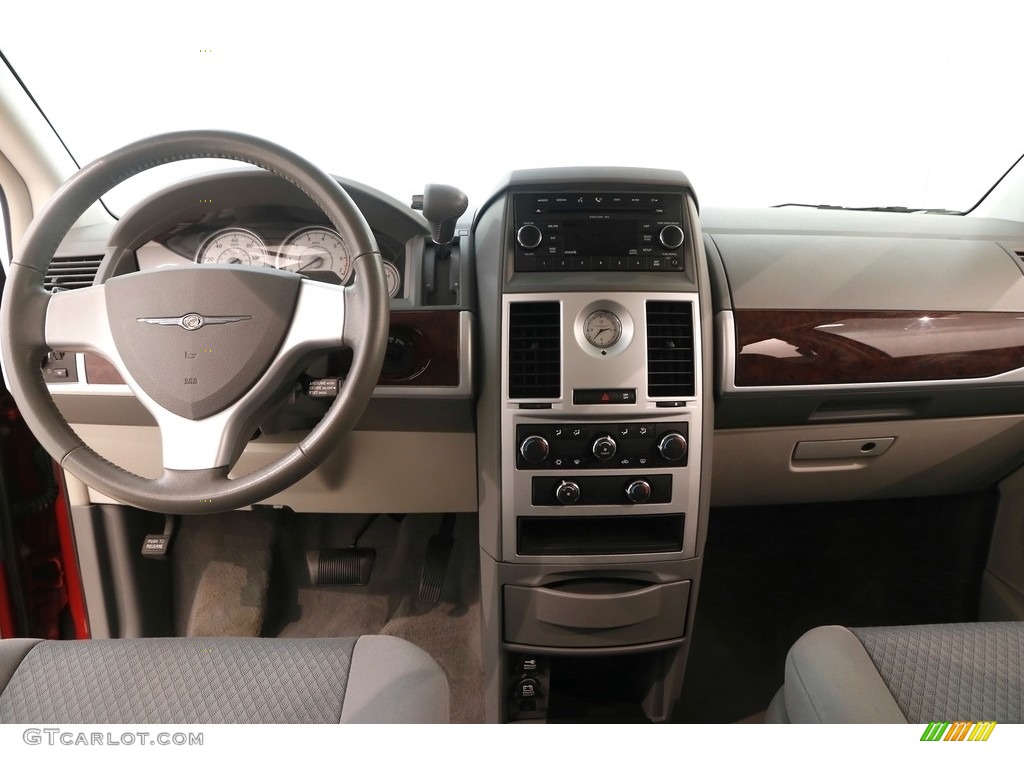 2010 Town & Country Touring - Inferno Red Crystal Pearl / Medium Slate Gray/Light Shale photo #32