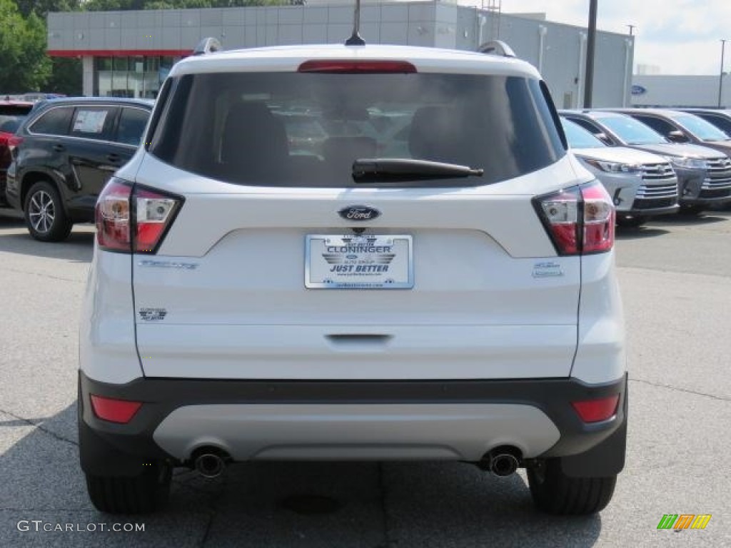 2018 Escape SEL - Oxford White / Charcoal Black photo #23