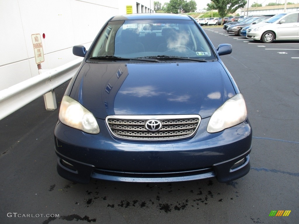 2008 Corolla S - Indigo Ink Pearl / Dark Charcoal photo #7
