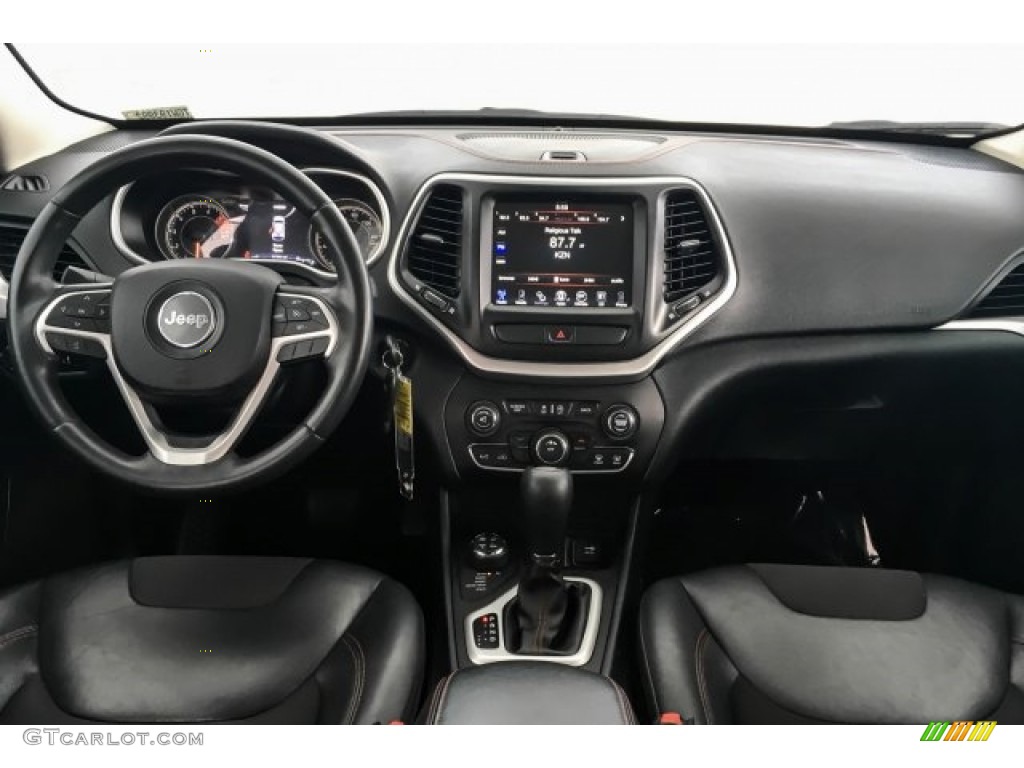 2016 Cherokee Trailhawk 4x4 - Granite Crystal Metallic / Black photo #18