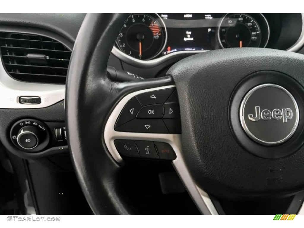 2016 Cherokee Trailhawk 4x4 - Granite Crystal Metallic / Black photo #19