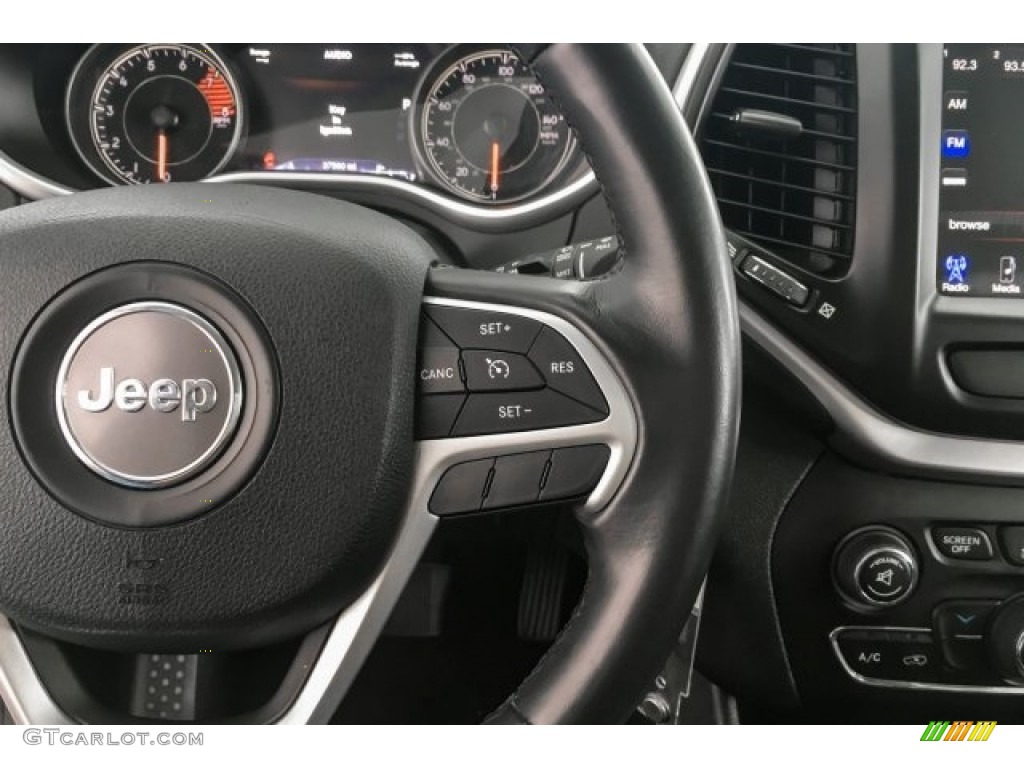 2016 Cherokee Trailhawk 4x4 - Granite Crystal Metallic / Black photo #20