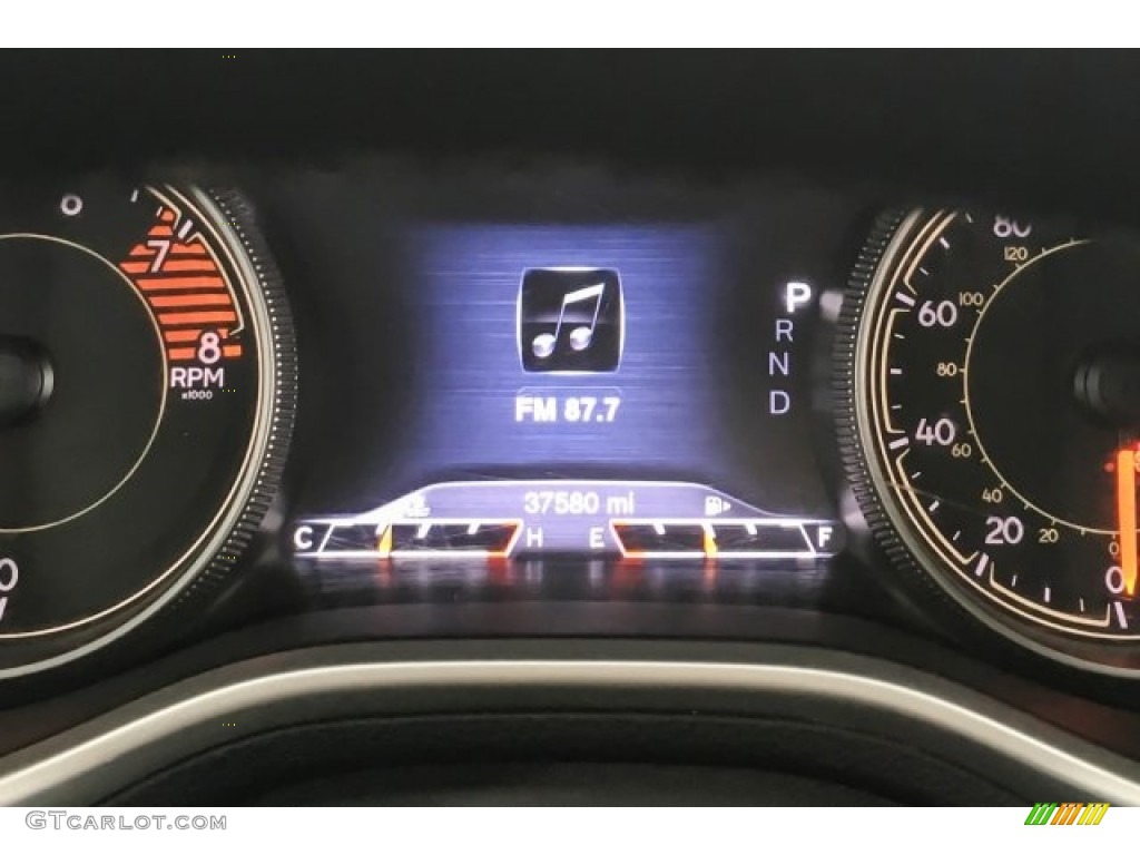 2016 Cherokee Trailhawk 4x4 - Granite Crystal Metallic / Black photo #21