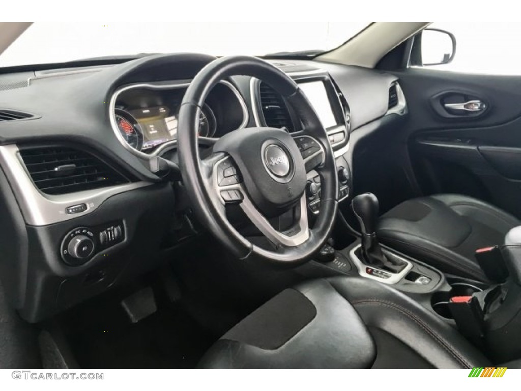 2016 Cherokee Trailhawk 4x4 - Granite Crystal Metallic / Black photo #23