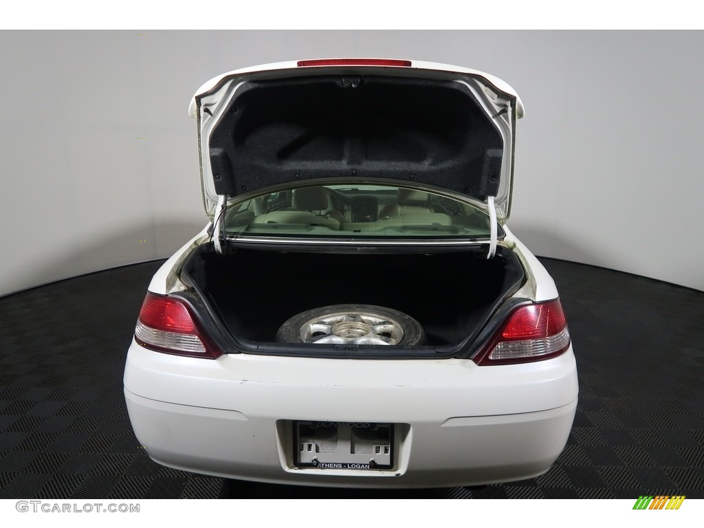 2000 Solara SE V6 Coupe - Diamond White Pearl / Ivory photo #26