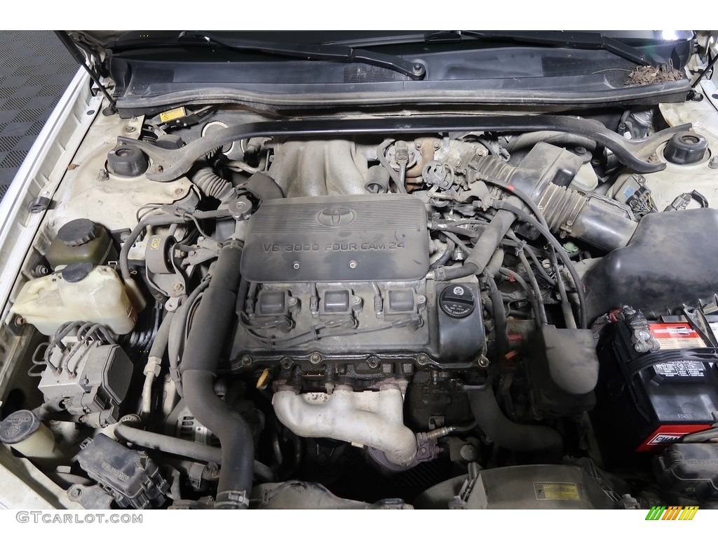 2000 Solara SE V6 Coupe - Diamond White Pearl / Ivory photo #28