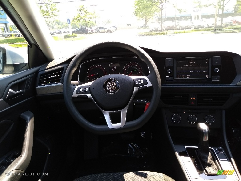 2019 Jetta S - White Silver Metallic / Titan Black photo #4