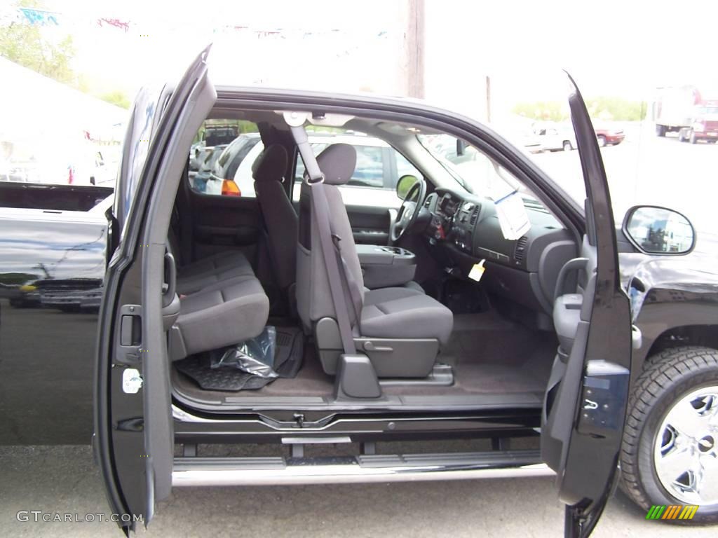 2009 Silverado 1500 LT Extended Cab 4x4 - Black / Ebony photo #16