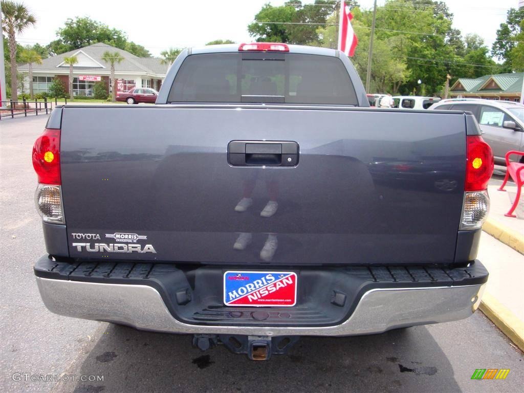 2008 Tundra SR5 Double Cab - Slate Gray Metallic / Graphite Gray photo #7