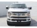 Ingot Silver - F350 Super Duty XLT Crew Cab 4x4 Photo No. 2